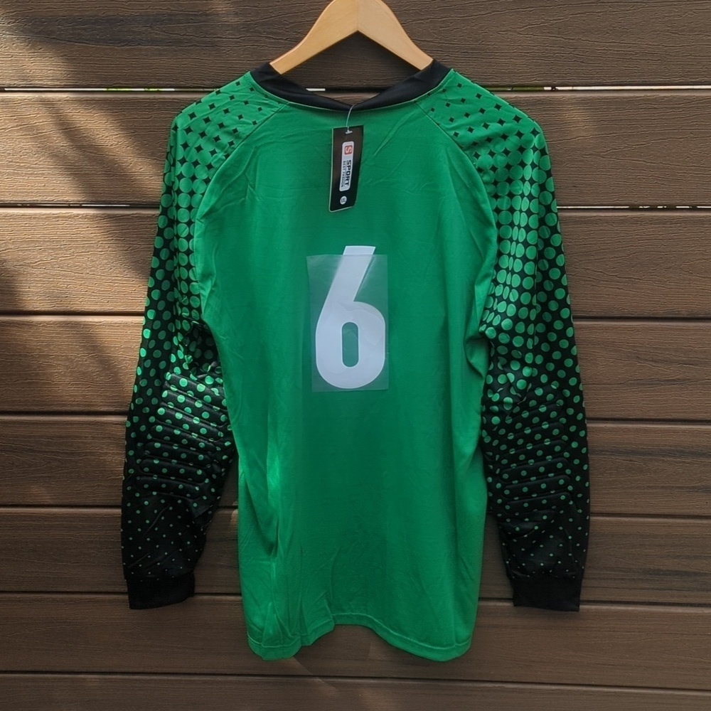 CATERTO Men's Football Goalkeeper Foam Padded Jersey Shirt - 2XL NWT - Picture 5 of 5